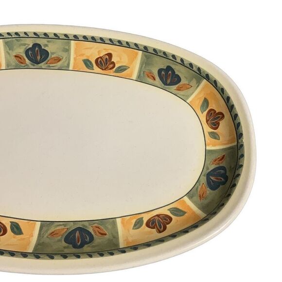 Tognana Porcelain Oval Serving Platter 13” Ovenware Made in Italy - Picture 3 of 6